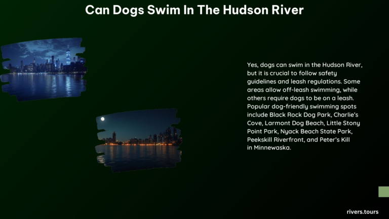 Can Dogs Swim in the Hudson River