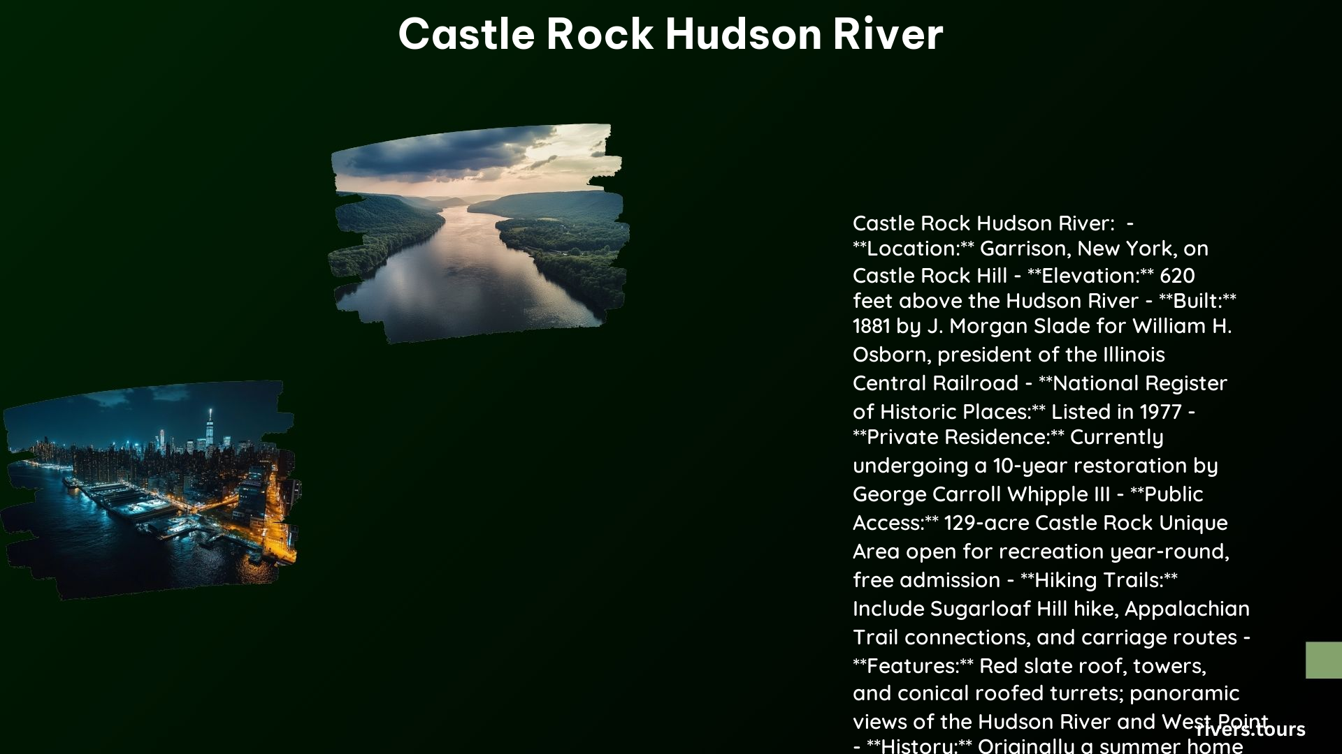 Castle Rock Hudson River