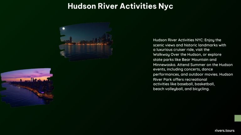 Hudson River Activities NYC