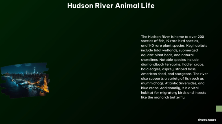 Hudson River Animal Life