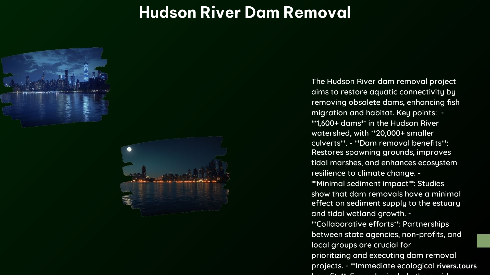 Hudson River Dam Removal