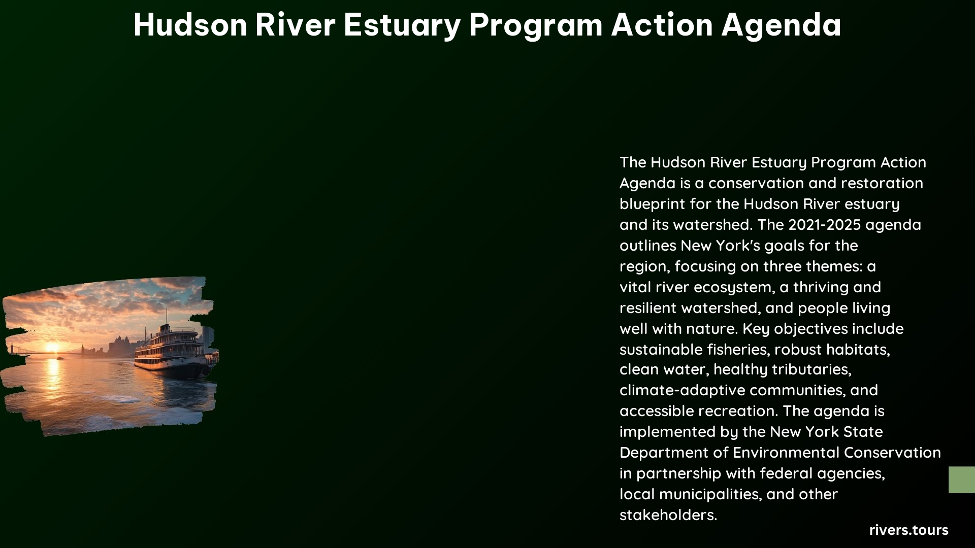 Hudson River Estuary Program Action Agenda