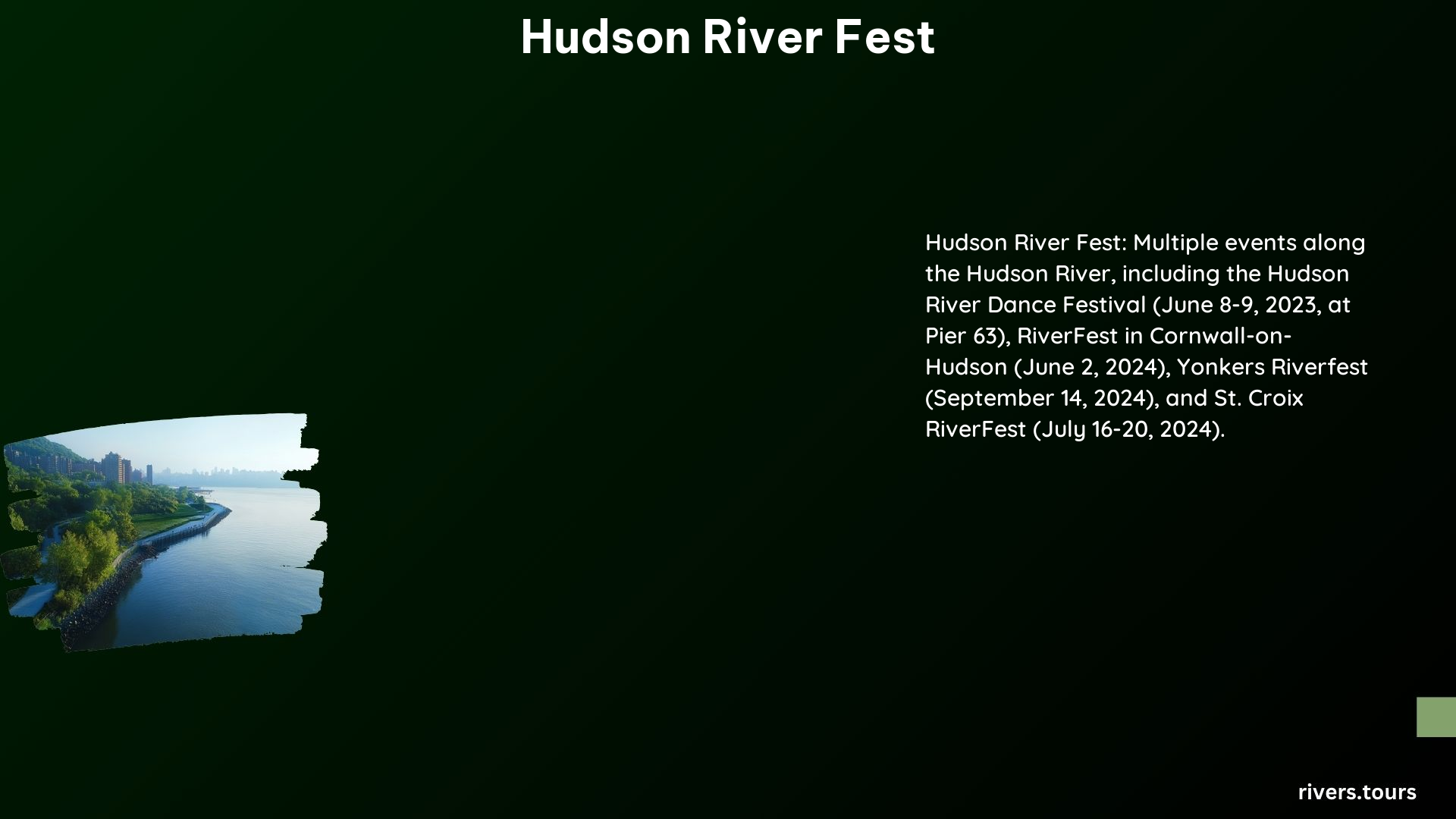 Hudson River Fest