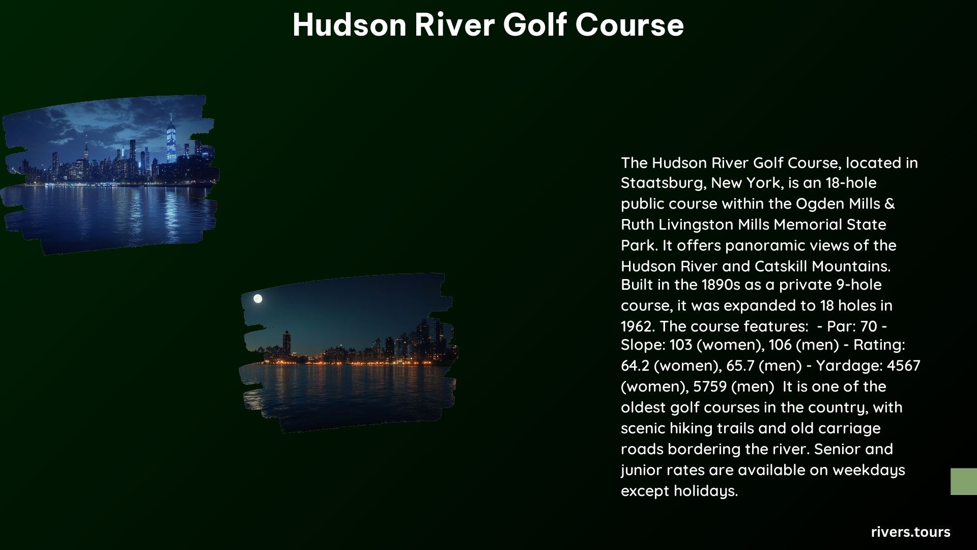 Hudson River Golf Course 1