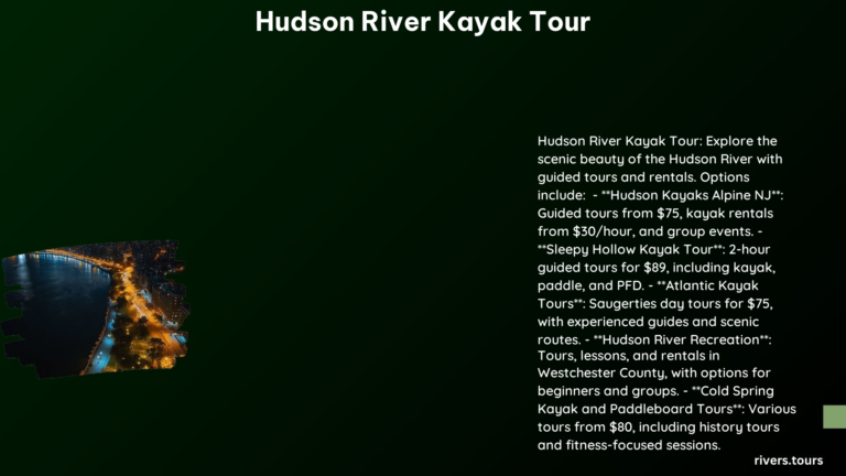 Hudson River Kayak Tour