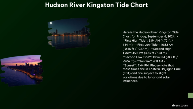 Hudson River Kingston Tide Chart