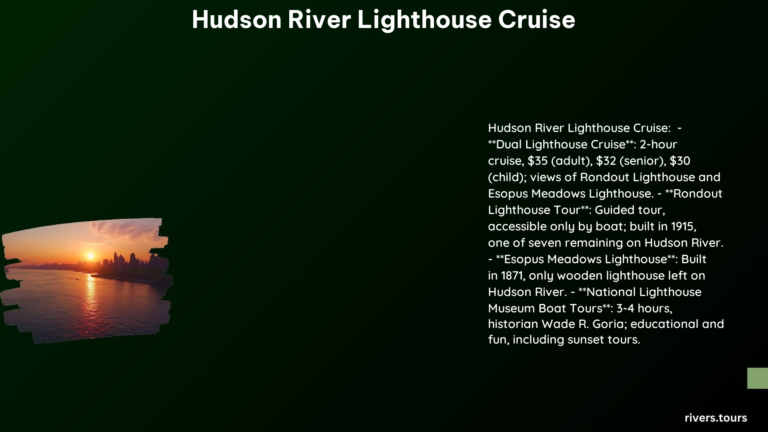 Hudson River Lighthouse Cruise