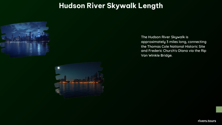 Hudson River Skywalk Length