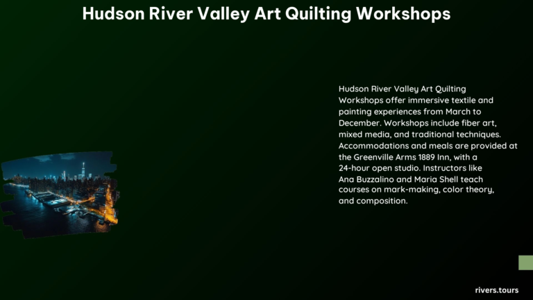 Hudson River Valley Art Quilting Workshops